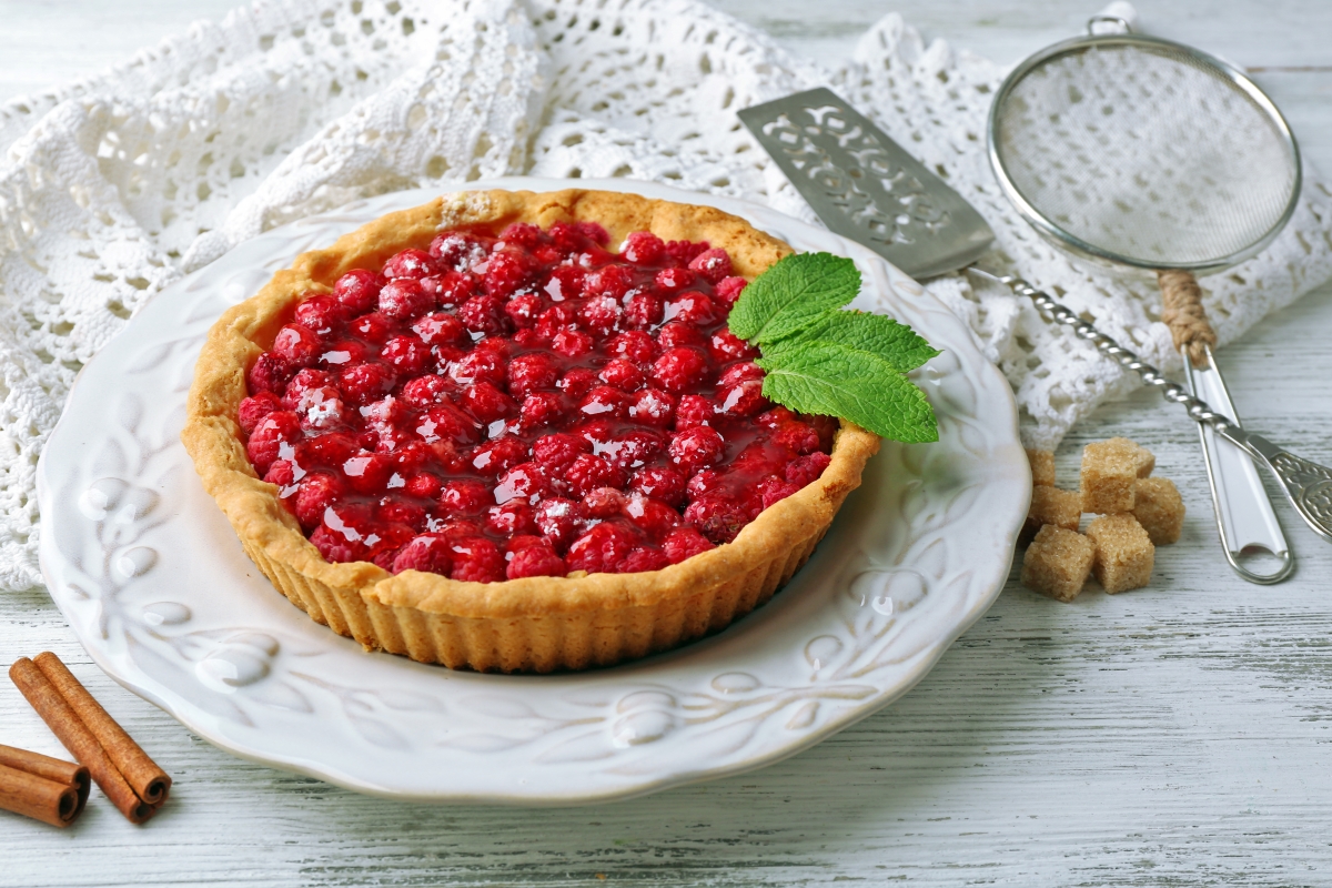 Les Compagnons Des Saisons - Recette : Tarte Aux Framboises