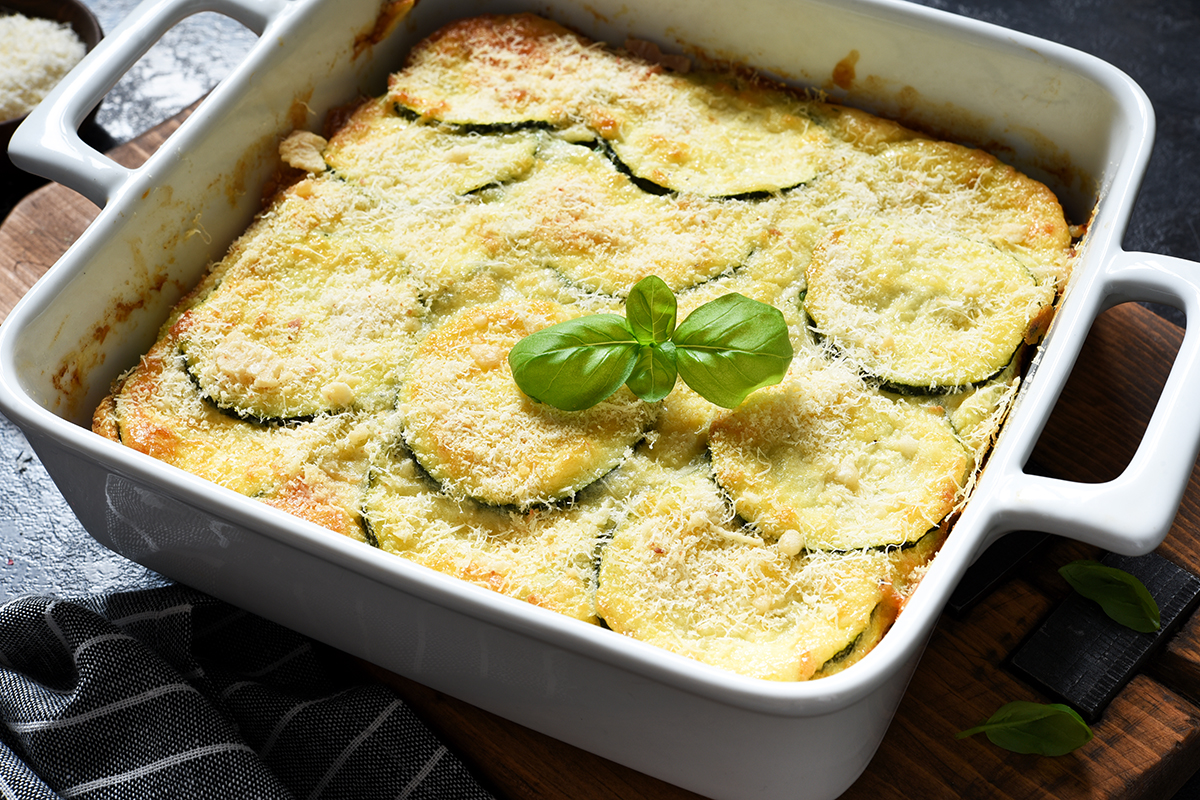 Recette : gratin de courgettes - Les Compagnons des saisons